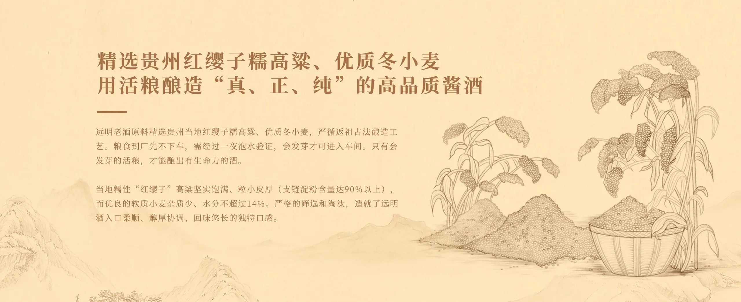 陈坛系列系列产品宣传图 - 远明老酒