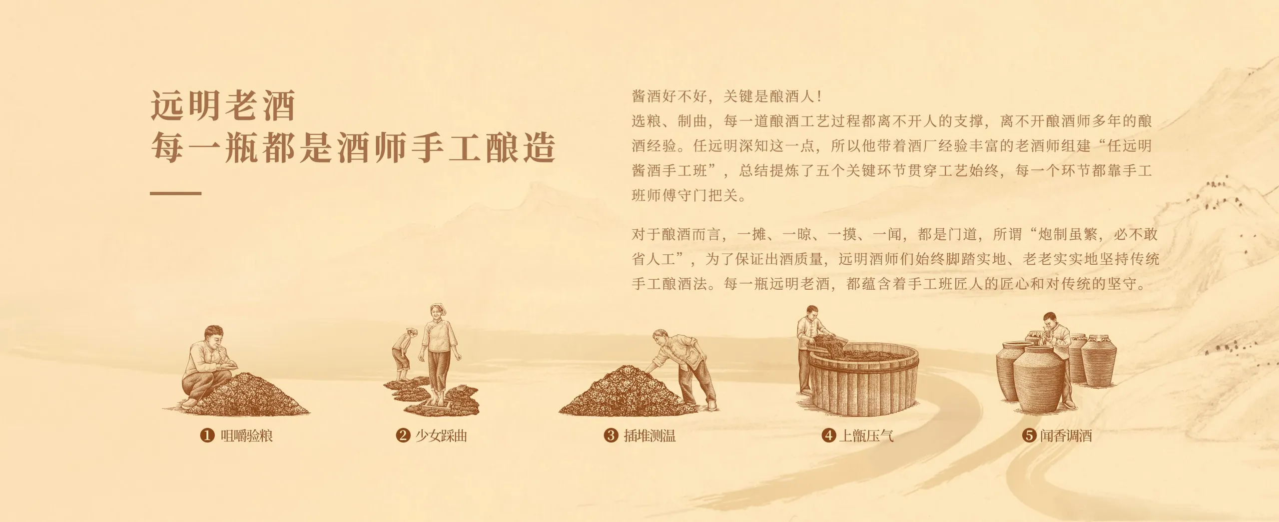 陈坛系列系列产品宣传图 - 远明老酒